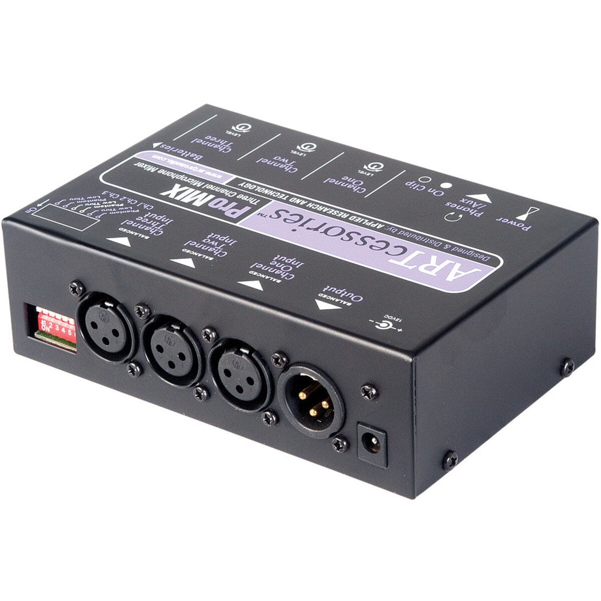 ART ProMIX 3Channel Mic Mixer